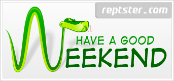 Reptster says, Have a Good Weekend!